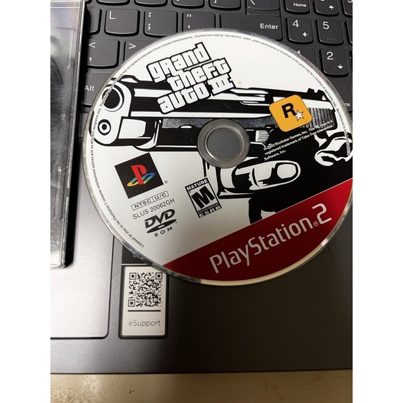036-009 Grand Theft Auto III Greatest Hits Sony Playstation 2 PS2 Game - Picture 2 of 3